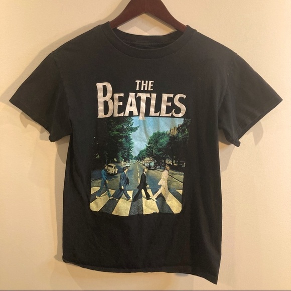 THE BEATLES Sz S Band T T-Shirt Tee Unisex - Picture 1 of 6